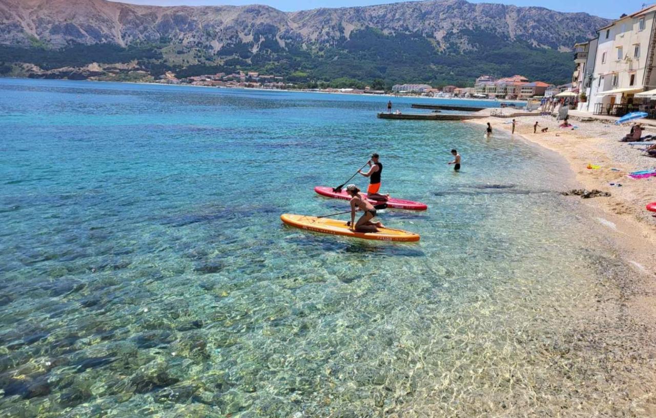 Apartments Kraljic Baška Eksteriør bilde